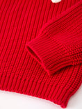 Load image into Gallery viewer, Red Christmas Girls “merry” Pullover Sweater