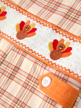 Load image into Gallery viewer, Thanksgiving Turkey Plaid Baby JonJon