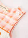 Load image into Gallery viewer, Halloween Pumpkin Plaid Boys JonJon