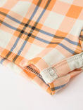 Load image into Gallery viewer, Halloween Plaid Boys JonJon Romper