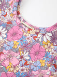 Load image into Gallery viewer, Fall Vintage Floral Print Girls Long Sleeve Twirl Dress