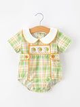 Load image into Gallery viewer, Thanksgiving Turkey Smocked Baby Boy JonJon