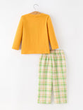 Load image into Gallery viewer, Thanksgiving Turkey Smocked Boys Pant Set