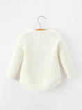Load image into Gallery viewer, Winter Christmas Tree Girls Knit Romper Bow Long Sleeve