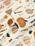Load image into Gallery viewer, Fall Orange Pumpkin & Leaf Twirl Girls Dress