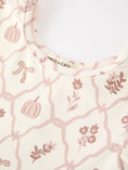 Load image into Gallery viewer, Fall Pumpkin Bow Girls Twirl Dress