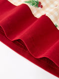 Load image into Gallery viewer, Fall Gingham Girls Dress Ruffle Collar Bow