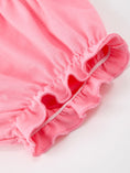 Load image into Gallery viewer, Halloween Ghost Embroidered Girls Bloomer Set Peter Pan Collar