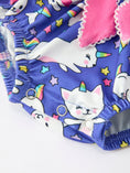 Load image into Gallery viewer, Halloween Ghost Cat Print Girls Long Sleeve Romper