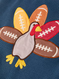 Load image into Gallery viewer, Thanksgiving Turkey Applique Baby Waffle Romper Sleeveless