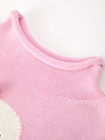 Load image into Gallery viewer, Girls Ghost Bow Knit Sweater Halloween Cute Embroidered Pullover
