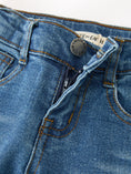 Load image into Gallery viewer, Girls Denim Leggings Ruffle Bell Bottom Pants