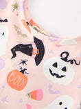 Load image into Gallery viewer, Halloween Ghost Girl Twirl Dress Short-sleeved