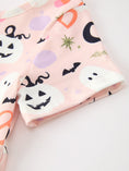 Load image into Gallery viewer, Halloween Ghost Girl Twirl Dress Short-sleeved