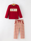 Load image into Gallery viewer, Boy Thanksgiving Pumpkin Turkey Maple Leaf Outfit Set