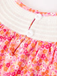 Load image into Gallery viewer, Girls Halloween & Thanksgiving Hot Pink Smocked Twirl Dress