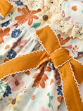 Load image into Gallery viewer, Fall Girls Floral Lace Collar Ruffle Bloomer Set