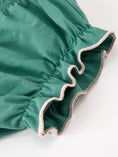 Load image into Gallery viewer, Girls Christmas Plaid Smocked Bloomers Set with Tree Embroidery