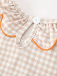 Load image into Gallery viewer, Thanksgiving Smocked Girls Dress Turkey Pumpkin Pie Embroidery