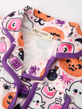 Load image into Gallery viewer, Halloween Pumpkin Ghost Print Girls Pajama Set