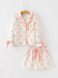 Load image into Gallery viewer, Mommy and Me Fall Pumpkin Print Pajama Set