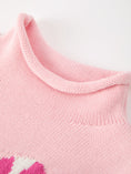 Load image into Gallery viewer, Girls Christmas Candy Cane Bow Knit Sweater