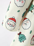 Load image into Gallery viewer, Girls Santa & Christmas Tree Print Twirl Dress