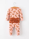 Load image into Gallery viewer, Girls Thanksgiving Pumpkin Pie Baby Girls Sleeper