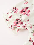 Load image into Gallery viewer, Floral Ruffle Girls Dress Puff Sleeve Party Dress
