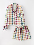 Load image into Gallery viewer, Mommy and Me Fall Plaid Pajama Set
