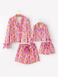 Load image into Gallery viewer, Mommy & me Halloween Pumpkin Pajama Set