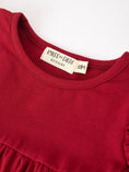 Load image into Gallery viewer, Christmas Baby Girls Red Lace Bow Bloomer Set
