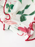 Load image into Gallery viewer, Christmas Baby Girls Holly Jolly Smocked Bubble Romper
