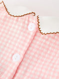 Load image into Gallery viewer, Christmas Girls Gingerbread Peter Pan Collar Bloomer Set