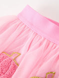 Load image into Gallery viewer, Fall Girls Pink Pumpkin Appliqué Tulle Skirt