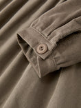 Load image into Gallery viewer, Fall Girls Pumpkin Smocked Eyelet Collar Corduroy Dress