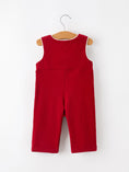 Load image into Gallery viewer, Baby Boys Christmas Reindeer Smocked Red Jonjon