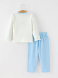 Load image into Gallery viewer, Christmas Nativity Embroidered Boys Long Sleeve Top And Pants Set