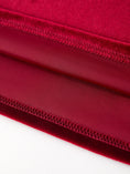 Load image into Gallery viewer, Christmas Burgundy Velvet Girls Smocked Pearl Lace Collar Dress