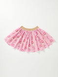 Load image into Gallery viewer, Girls Pink Christmas Santa Candy Cane Print Tutu Skirt