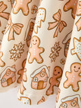 Load image into Gallery viewer, Christmas Gingerbread Cookie Girls Long Sleeve Twirl Dress
