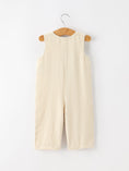 Load image into Gallery viewer, Goose Embroidered Beige Plaid Baby Boys Jonjon