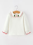 Load image into Gallery viewer, Girls Christmas Tree Embroidered Cotton Top & Corduroy Romper Set