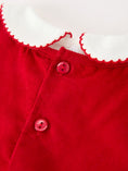 Load image into Gallery viewer, Girls Christmas Tree Embroidered Cotton Top & Corduroy Romper Set