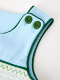 Load image into Gallery viewer, Christmas Boys Blue Christmas Tree Embroidered JonJon