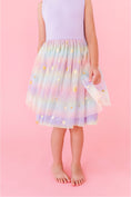Load image into Gallery viewer, PREORDER! Bamboo Tulle Dress - Rainbow Ombre Twinkle
