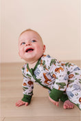Load image into Gallery viewer, Bamboo One Piece Zip Pajama - It's a Jungle Out There