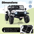 Load image into Gallery viewer, 24V Ride On Car for Kids with Parent Remote Control and Music