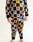 Load image into Gallery viewer, Bamboo Two Piece Set | Colorful Checks & Bolts