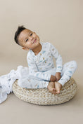 Load image into Gallery viewer, Snugglesaurus 2pc Henley Bamboo Pajamas - Sizes Newborn & Up!